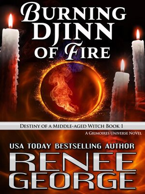 cover image of Burning Djinn of Fire